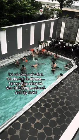 Tui có sống sai với ai. Thì cho tui xin lỗi nha.... Tại người ta sống bể. Nên tui không muốn nể. Chỉ vậy thôi !#xuhuong #fyp 