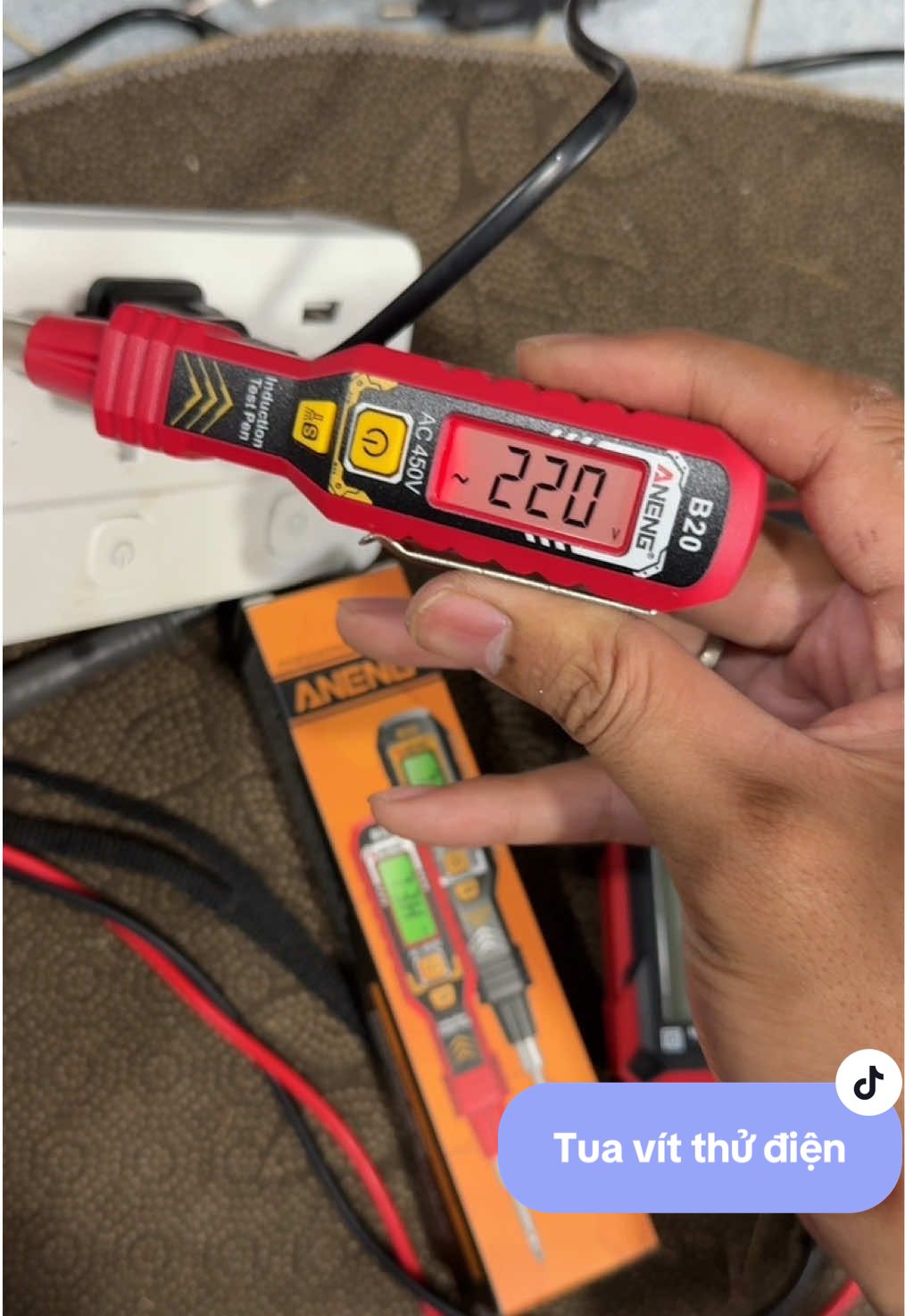 Tua vít thử điện AnengB20#tuavitthudien #anengb20 