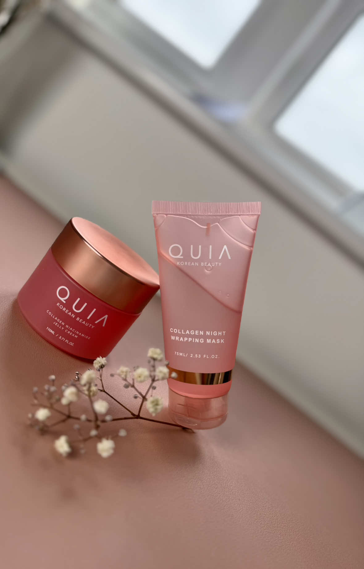 The QUIA Korean Beauty Collagen Night Wrapping Mask and Collagen Niacinamide Jelly Cream are an absolute dream duo! Both products absorb beautifully into the skin without any stickiness, and the results are incredible.  I wake up with skin that feels soft, hydrated, and noticeably plumper. The jelly texture is so soothing, and the collagen boost gives that extra glow I love. It’s everything I want in a nighttime routine — nourishing, effective, and lightweight. A big YES from me!  Thank you @quiakorea 💖💖  #skincare #gifted #ad #beauty #collagen #collagenmask #collagenjelly #jellytexture #radiatenaturally #glowingskin #glow