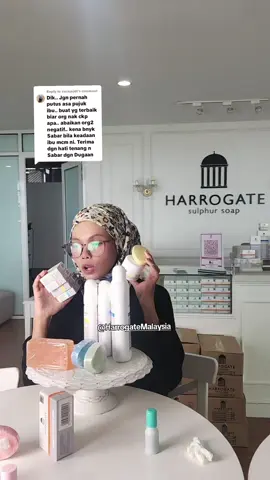 Replying to @surayajdt kita doa yang baik2 buat mereka @Harrogate Malaysia #hssmy #skincare #bytema #sulphursoap #sulphurcream #acne #jeragat #jerawat #sensitiveskin #skincare #madeinengland #psoriasismalaysia #eczemamalaysia 