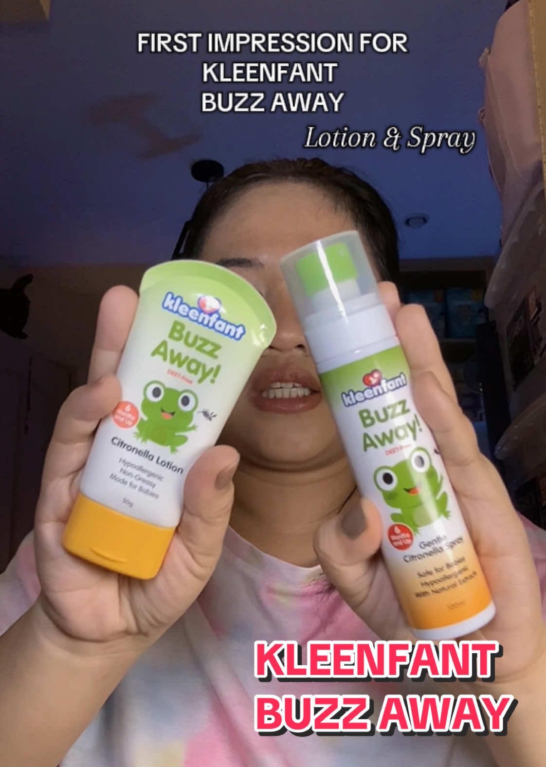@Kleenfant Buzz Away Lotion and Spray 😊