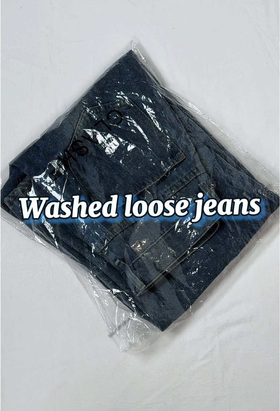 Reka bentuk gaya Korea yang meregang. Biar kami tinggikan gaya anda.✨🔥  #jeans#jeanshighwaist  #baggyjeans  #widelegjeans  #plussizejeans #jeanswanita  #seluarjeansmurah 