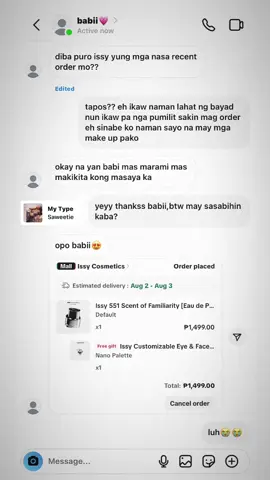 omg!😫😫#conversation #issy #him #us #fyp #greenflag #sweet #makeup #spoiled 