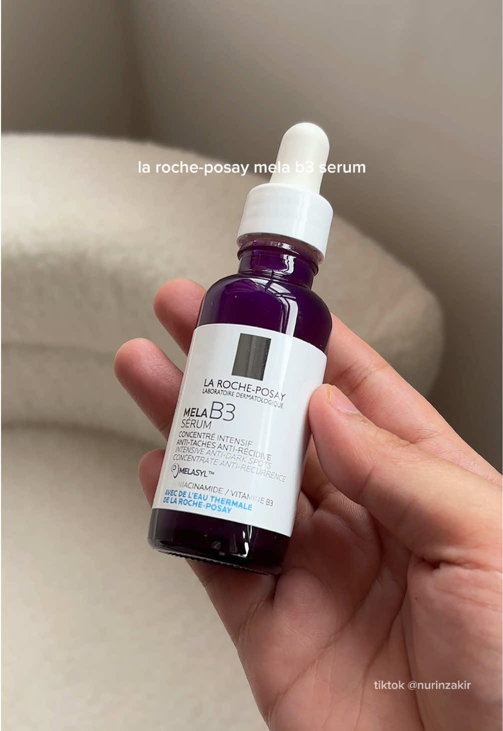 if you struggle with dark spots too, definitely try this out! #larocheposay #larocheposaymelab3 #melab3serum #darkspots 