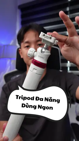 Quả tripod này đa năng phết đấy, không phải ngẫu nhiên mà e dùng tới 2 cái của bên này đâu mn ạ 😄 #dinhtuanriviu 