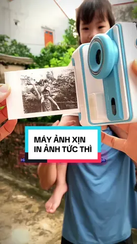 Chiếc máy ảnh in ảnh tức thì, lưu giữ lại cả bầu trời tuổi thơ, cùng con tạo ra những tiếng cười sảng khoái nhé  #tamtt1204 #mayanh #mayanhkithuatso #mayanhmini #mayanhinnhiet #kiumo #dochoichobe #xuhuong #viral  @Tâm Thật Thà  @Tâm Thật Thà 