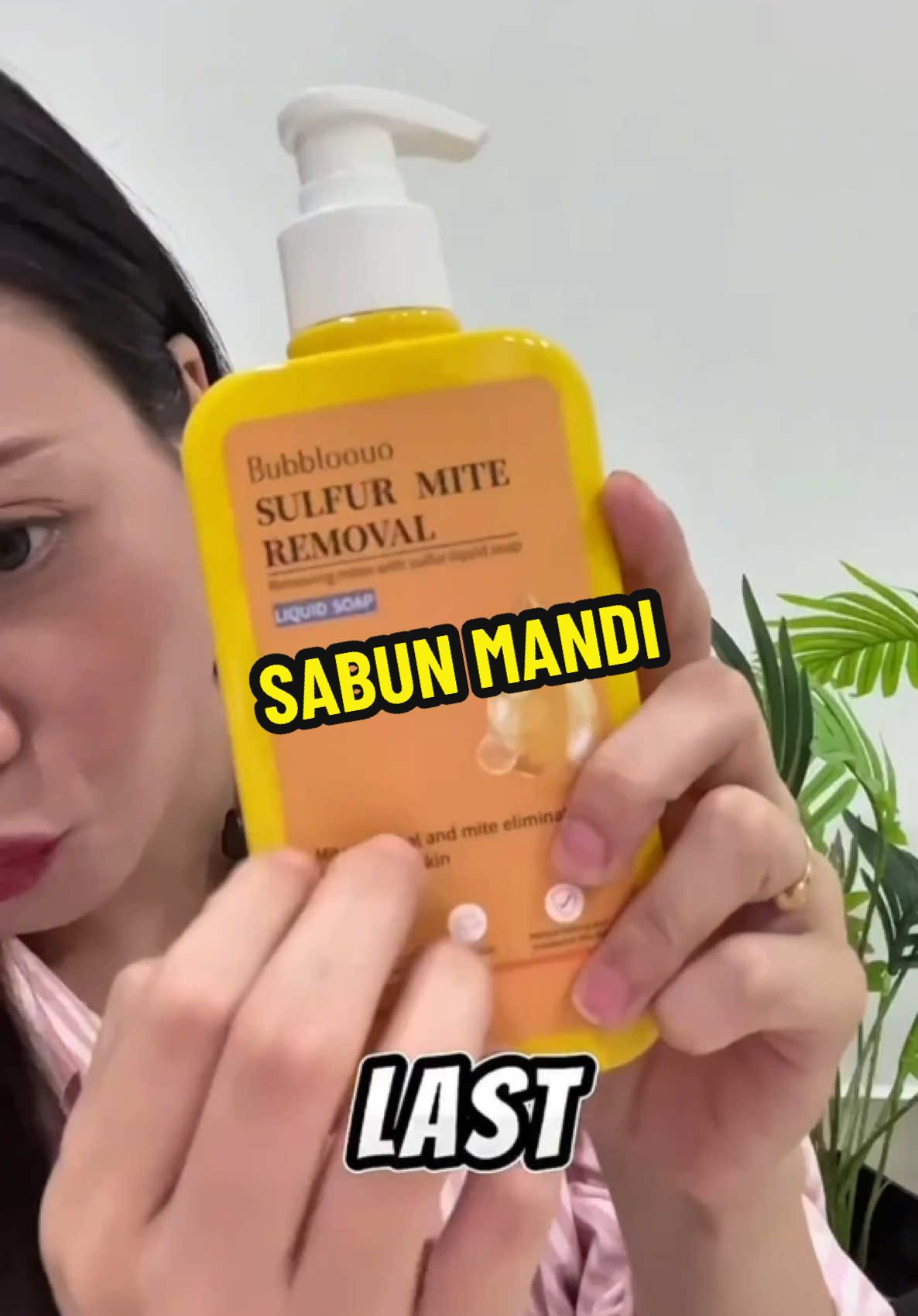 LEPAS NI XDE DAH BADAN GATAL KT BELAKANG .. best kan ? 😍😍 #sabun #sabunmandi #sulfur #fyppppppppppppppppppppppp 