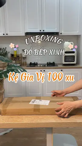 Thay chiếc kệ cũ bằng chiếc kệ to và xinh hơn ✨🥰 #duocyeubep #nhaxinh #dobepxinh #xuhuong #kegiavi #hocnauanngon #fyp 