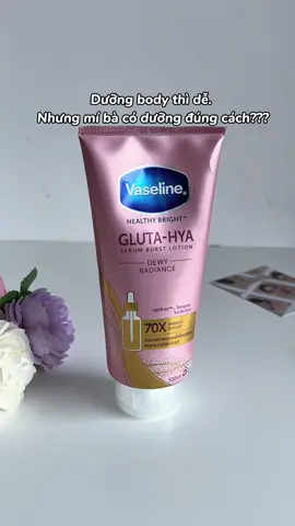 dưỡng da body sáng dễ dàng #hongugc ##Vaseline #hoptaccungunilever #duongthe