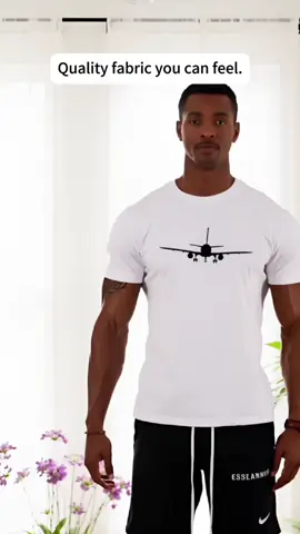 #MensFashion #SummerOutfit #AirplaneSilhouette #CasualStyle #BeachVacation #VintageStyle #TrendyItem #UniqueTShirt #FashionMatch