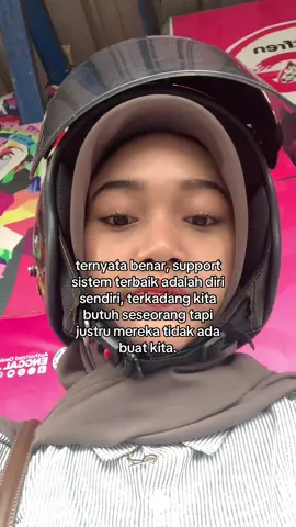 cuma punya diri sendiri