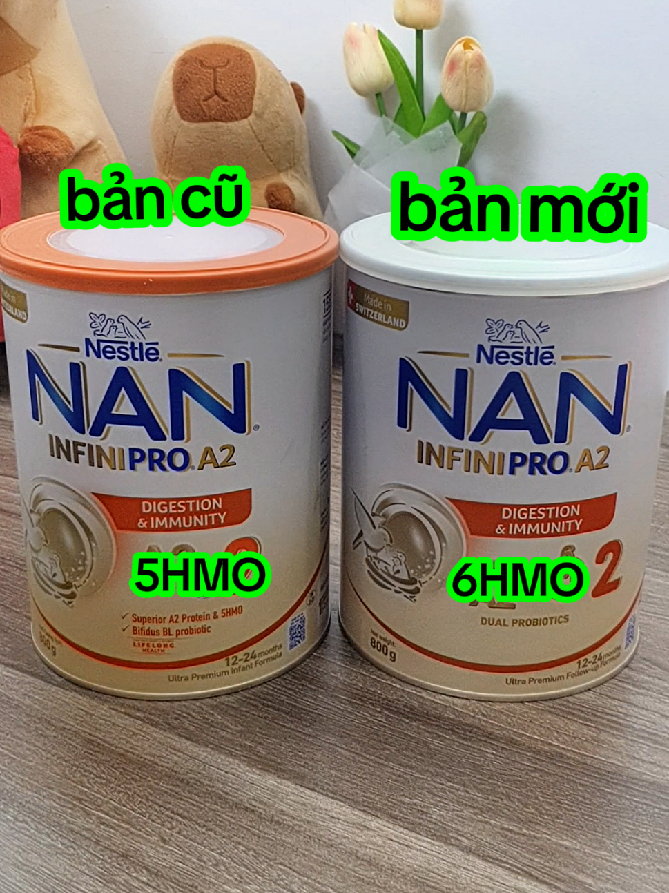 Nan A2 -  phiên bản mới 2025 @Quỳnh Phạm#sữachobé #nana2thuysi #cảitiến #6hmo #sữanan 
