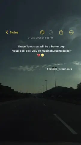 July eh mudinruchi da Dei😂🙌🏽! #thinesh_creation #viwers #foryou #repost #fypage #fyp #fypシ #foryoupageofficiall #fyppppppppppppppppppppppp #malaysiatiktok #healing #trendingviralvideo #viralvideo #viral #tranding #quotespage #quotes #100kviews #sadwhatsappstatus 