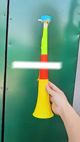 Kèn thổi cổ vũ bóng đá, kèn đồ chơi cho các bé gấp gọn được săn về 9k #xhtiktok #sansale #muataitiktok #bongda 