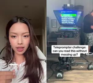 #duet with @Fresh Living #teleprompterchallenge 👽