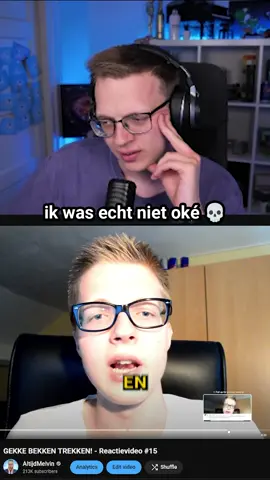 Ik was echt niet oké 💀 #grappig #unhinged #altijdmelvin