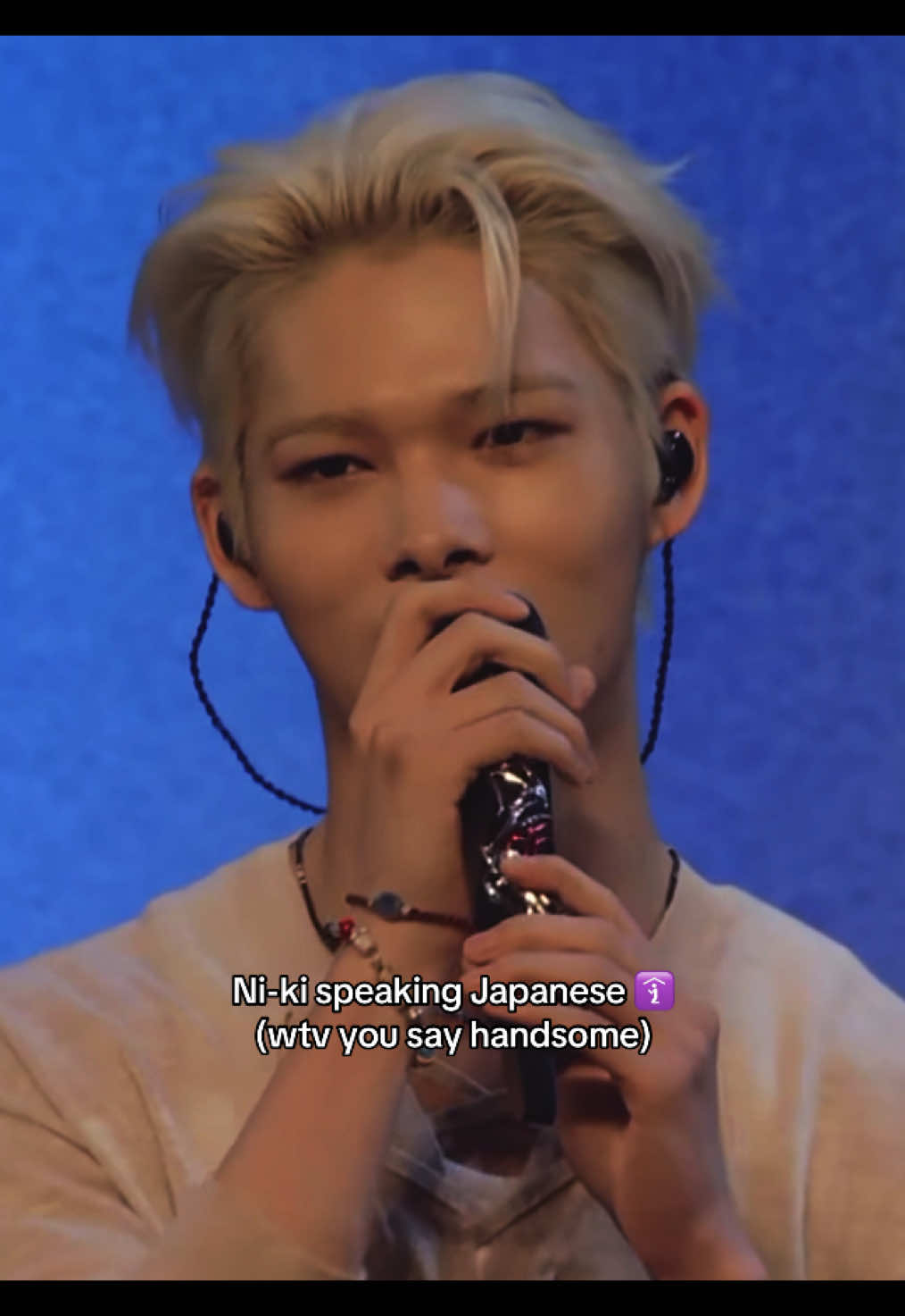 his voice while speaking Japanese🧎🏻‍♀️ #niki #enhypen #ni_kienhypen #viral 
