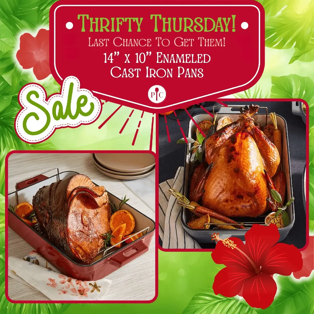 Have you been waiting to upgrade your cookware? It’s Thrifty Thursday, and it’s your last chance to grab the 14