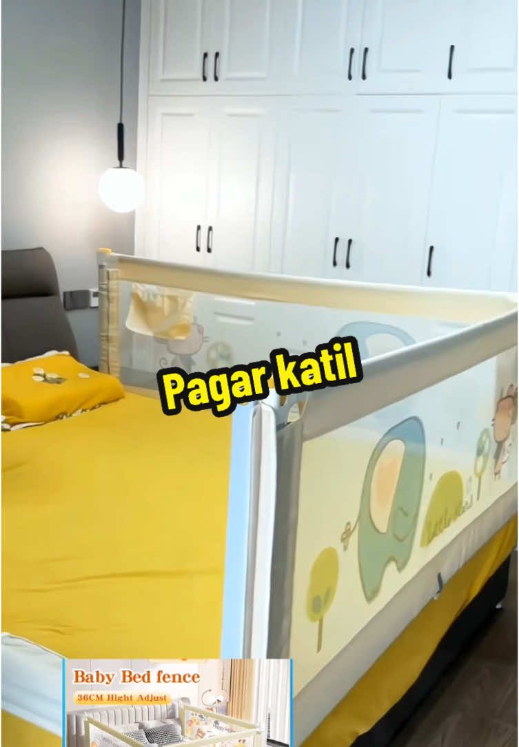 *7th Gen* Ready Stock Baby Bed #Pagarkatil#pagarpengawal#pagarbayi#pagarbayi#kepakkatil#pagarkatilkanakkanak#foryou #goodting #fyp #tiktokshop 