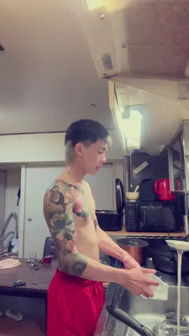 Rồi rửa bát tầm 1tieng 🤣