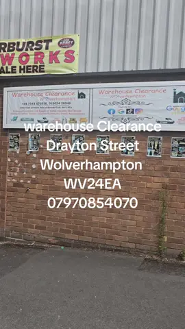 warehouse clearance Drayton street Wolverhampton  wv24ea closing down sale all branded furniture less then half prices #warehouse #clearance #tik_tok  #videoviral #reels 