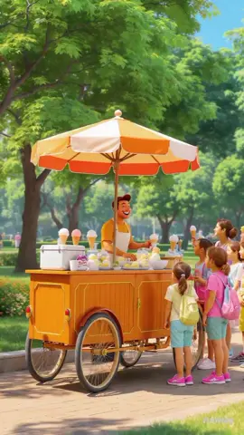 Ice cream🥰 #fyp #unfreezemyacount #trending #foryou #aivideo 