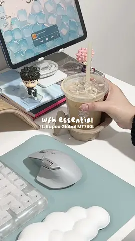 This is such a good investment as a wfh girlie🩶 #minivlog #wfh #remotework #essentials #ergonomic #mouse #Tech 