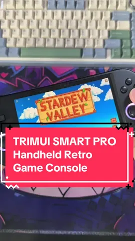 🔥Trimui Smart Pro Handheld Retro Game Console!🔥 By the the best retro game console that I have ever owned! 🤯 Trimui Smart Pro is a handheld retro console with 15k+ games! And the game titles are AMAZING! 🔥 Extremely smooth, by far my favourite retro gaming handheld! With a big screen and smooth performance there is nothing you can complain about! ❤️ #handheldretroconsole #retrogaminghandheld #trimuismartpro #bestretrogameconsole #createtowin 