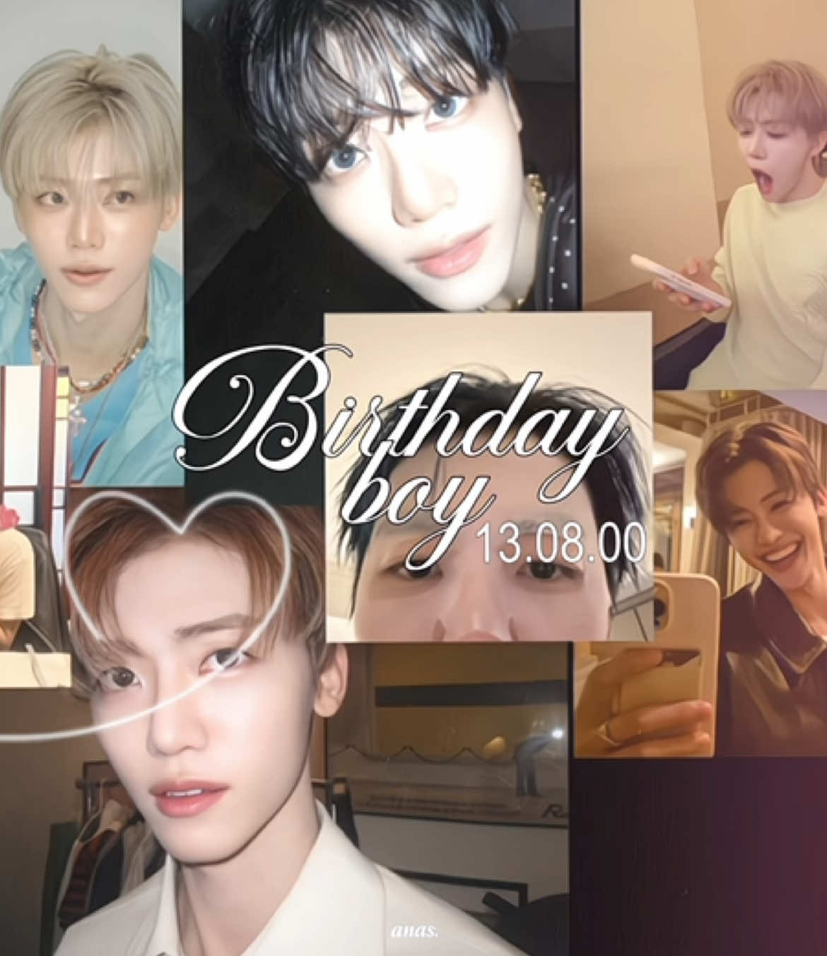 [13.08] yey welcome august! it’s jaemin birthday month🥹🩷🩷🩷 #jaemin 