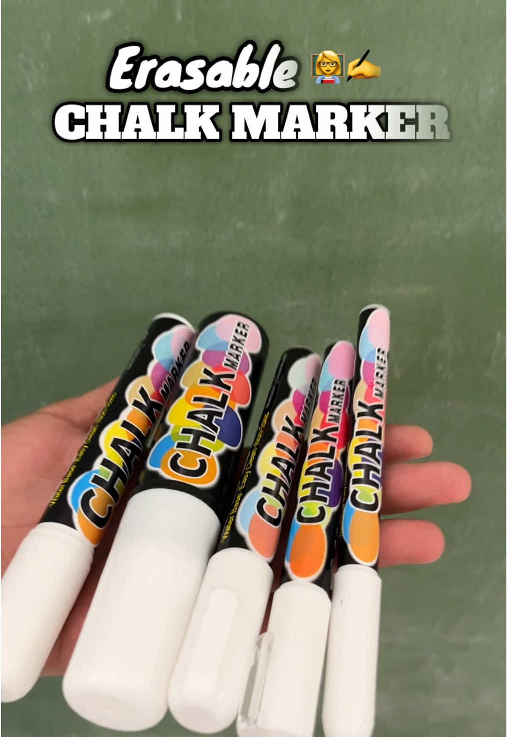 Erasable Chalk Marker #chalkmarker #boardmarker #liquidchalk #erasablechalkmarkers #teacherhack #teacheressentials #chalk #chalkmarkers #schoolessentials #teachers #students 