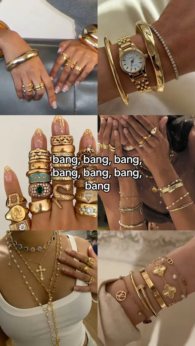 #foryou #trending #goldvssilver #silverjewelry #jewelrytiktok #fashion #viral #victoriasecretangel #pinterest #xybzca 