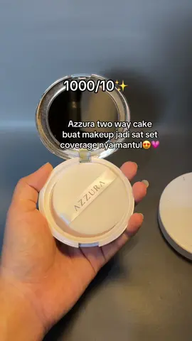 rekomend bgt sii🤩#fyp #bedakpadat #bedakpadattwowaycake #azzuratwowaycake 