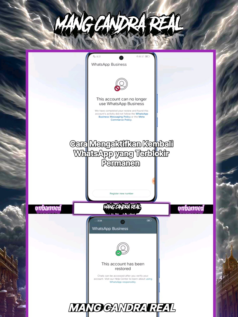 📢 Jasa unbanned wa keblokir karena spam or permanen hard open #unbannedwakeblokir #whatsappkeblokir #bukawhatsappkeblokir #bandwhatsapp #whatsapp #balikinakun #trikwhatsapp #jasaunbanwhatsapp 