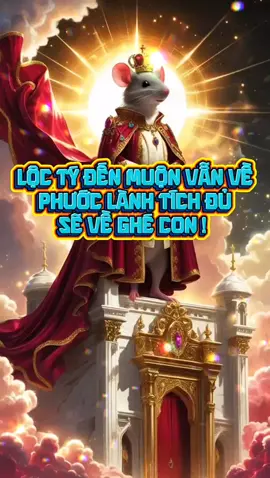 Tý ơi, lộc đến không ngờ Sau bao sóng gió, bây giờ chuyển may Gieo tim khởi niệm hôm nay Để đường công việc nhẹ tay an lành. #Tuoity #Tuvituoity #Gieothienduyen2 #Tuvi12congiap