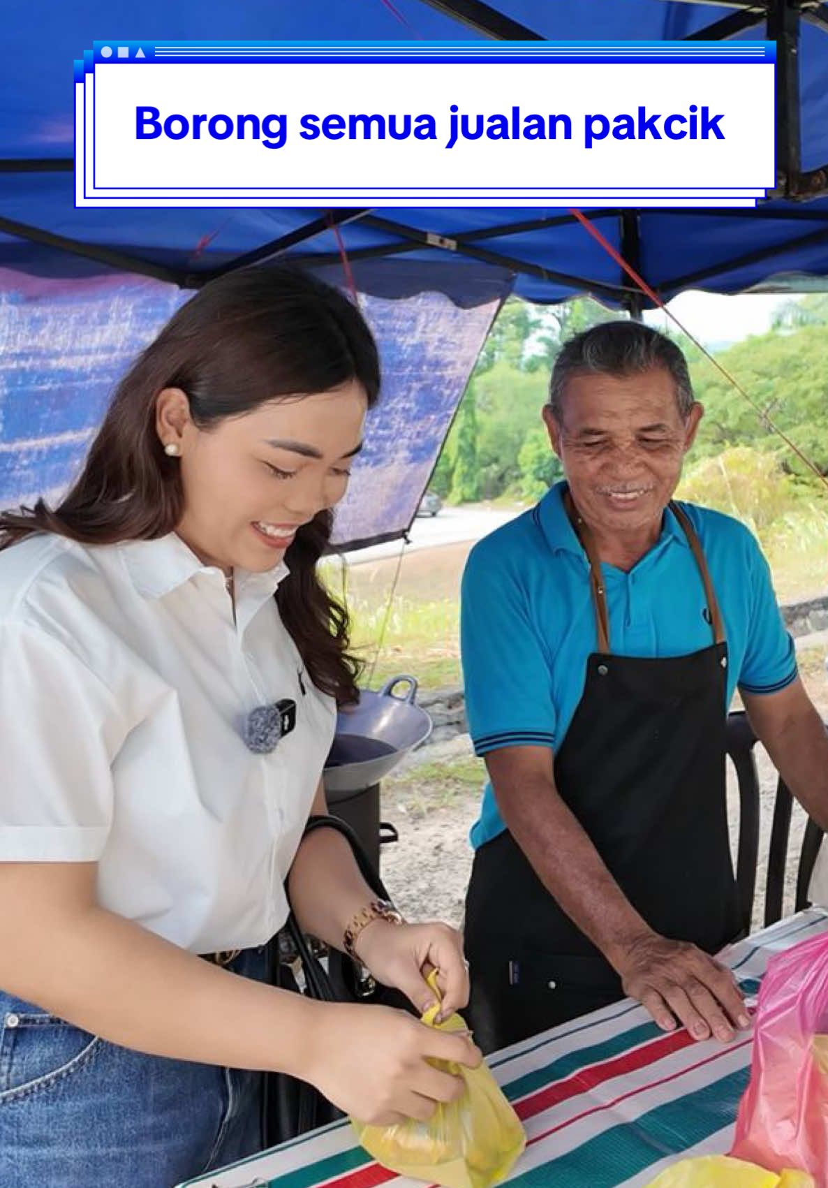 Tak banyak . Tapi mampu berkongsi kebahagiaan untuk mereka 