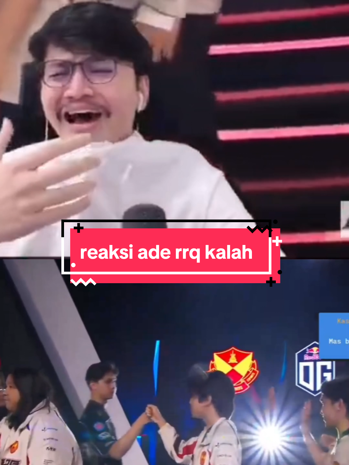 reaksi mas ade rrq pulang, rrq hoshi vs srg og game penentuan game 5  dejavu #masade #set1awanade #adesetiawan #rrqhoshi #srg #srgog #msc2025