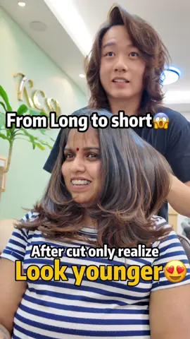 EP 2 | Trim away all the Bad Luck , Good Luck coming soon✨ - Don’t always keep your hair long long don’t do anything 😩 u never know how good looking u are after a makeover sister ! 😍 - We Located 📍Hairbae salon JB ( Restaurant & Salon ) WhatsApp 011-5415-5813  - #hairbae #shorthair #boblength #hairsalonjb #bestsaloninjb #curlyhair #curlyhairsalon #curlyhairstyles #haircolour #hairideas #haircut #layercut #layeredhaircut #indian #indiantiktok #indianhairstyle #balayage #balayagehair #fringecut #hairlife #rambutpendek #rambutpanjang #rambutgugur #muslimahsalon #salonmuslimah #rambutpanjang #fyp 