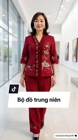 Bộ trung niên chất lụa latin cao cấp món quà làm mẹ vui lòng #macdepmoingay59 #dobotrungnien #bodotangme #dobotrungnienchome #setmacnhachome #bodoxinh #thoitrangtrungnien #doboinhoabalaitrungtuoi 