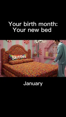 Your birth month = your new bed #asmr #satisfying #bed #sleep #oddlysatisfying #chooseyourbed