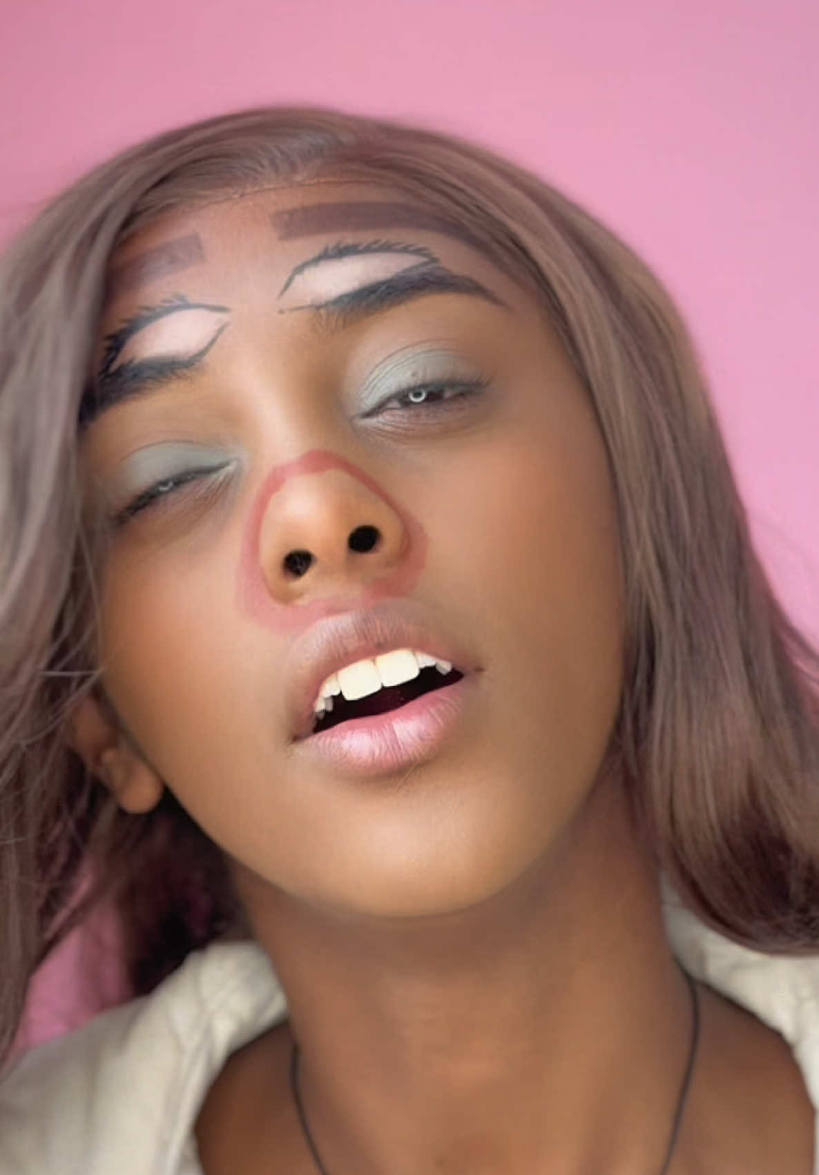 @fkr(beza) my beautiful @Kal makeup school 