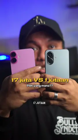 hp sejutaan vs 17jutaan ✅ ini dia tecno spark go 2 !! tecno selalu bisa kasih design mahal untuk hp entry levelnya 😍 #tecnosparkgo2 #iphone16plus #promoguncang88 #tecno 