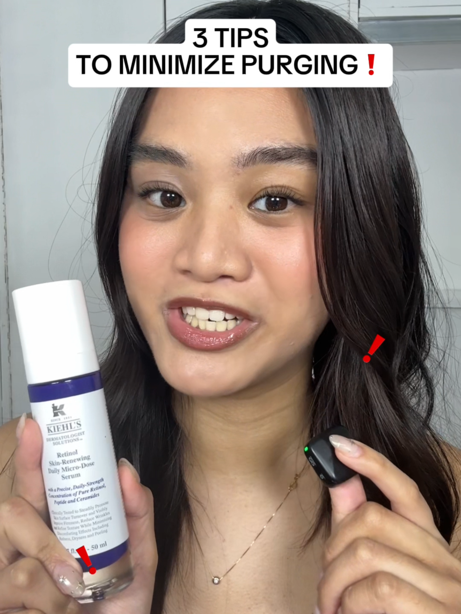 If you’re a beginner to retinol, here are 3 tips on how you can minimize purging! ✨💜 #Kiehls #KiehlsPH #Skincare #SkincarePH #Retinol