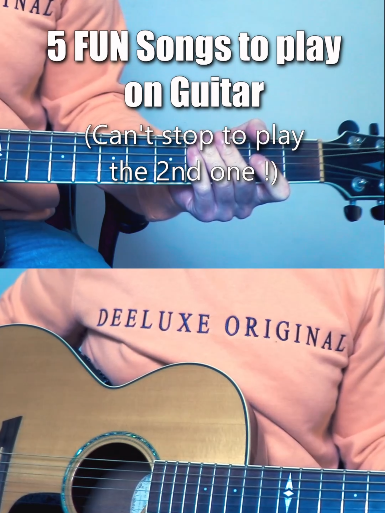 5 Fun Songs to play on Guitar ! #guitartok #guitar #fyp #foryou #musiciansoftiktok #acousticcovers #guitarlesson #beginner #guitarchords #guitartutorial