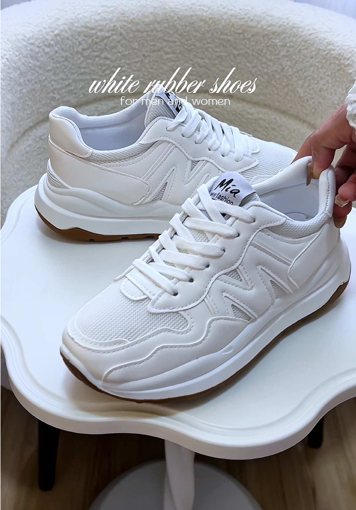 MIA  rubbershoes sneakers.. Super comfy at ang ganda ng design..🫶🤍VERY affordable lang.. NApakaganda ng quality  nya for its price.. #rubbershoes #shoesforwomen #shoes #sneakers #miashoes  