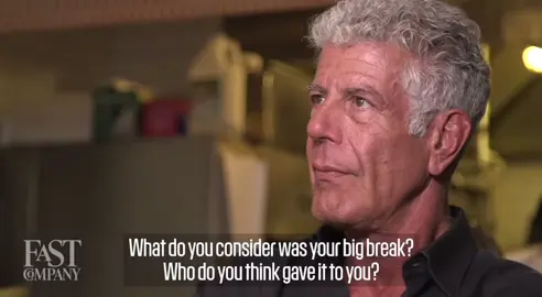 #anthonybourdain #interview #fastcompany #Foodie 