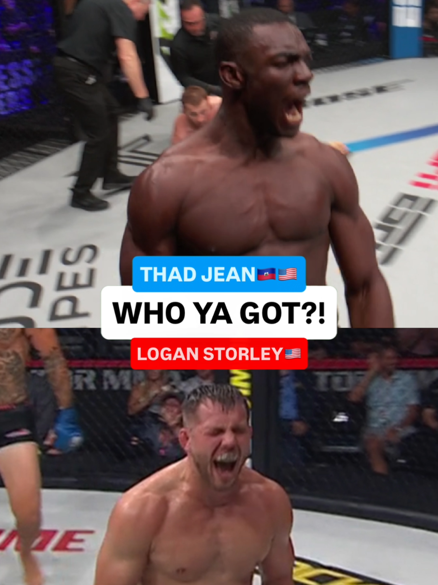The 2025 PFL Welterweight Final is finally here! Who Ya Got: Thad Jean or Logan Storley? Friday, August 1, 9p ET on ESPN. #PFLWorldTournament #PFL #MMA #sports #Fighter #champion #champ #belt