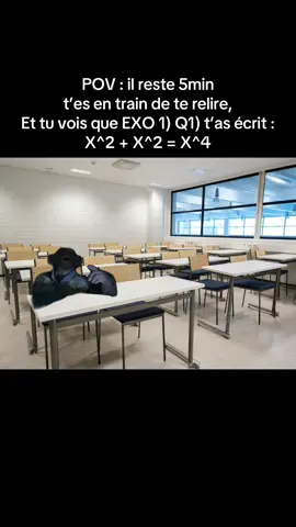 Histoire vraie 👀  Et vous quel genre d’erreurs bête  vous avez faite ? #maths #student #problem 