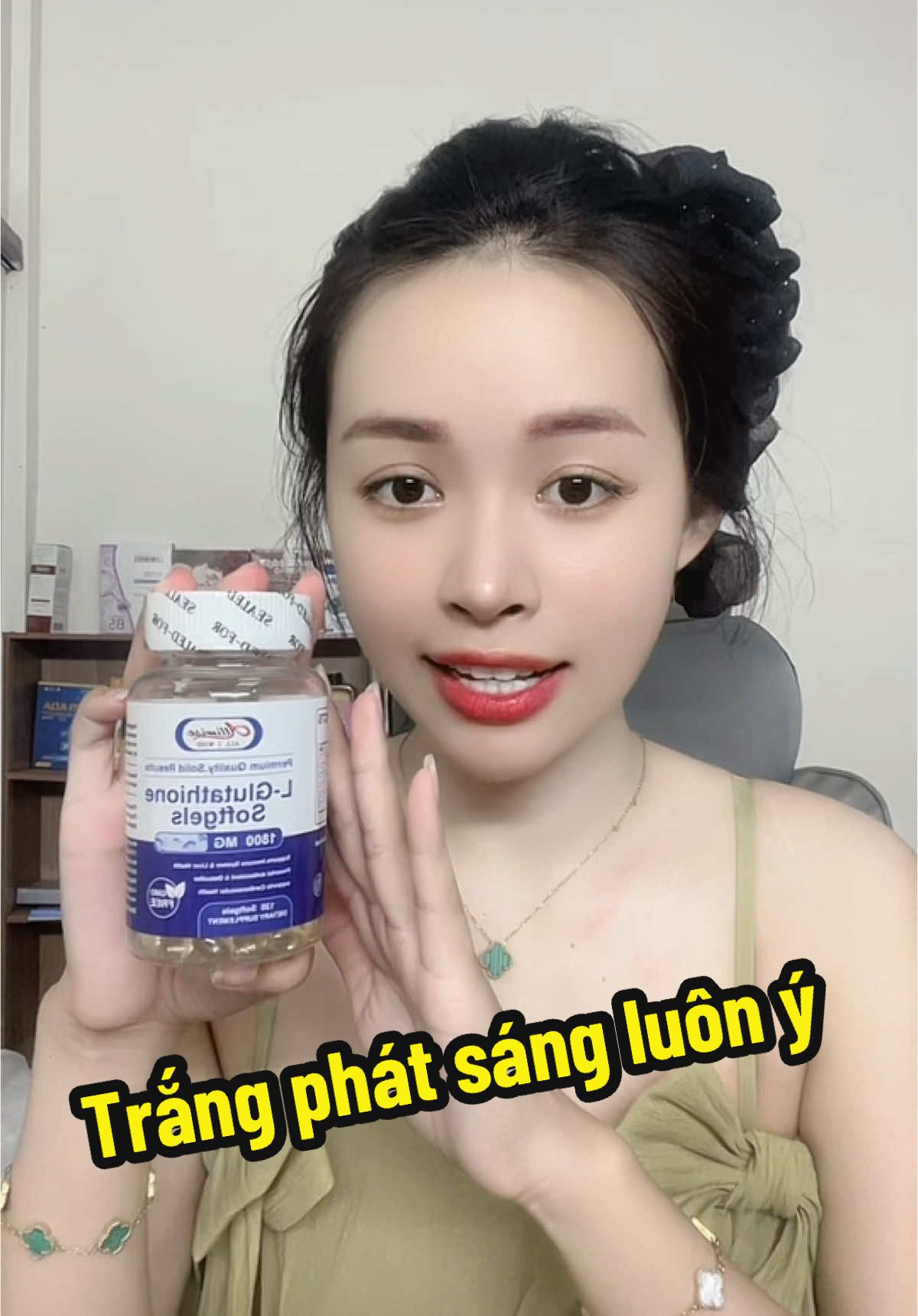 Uống Glutathione này công nhận là quá ưng ý #xuhuong #glutathione #trangda #vienuongtrangda #trangdatoanthan 