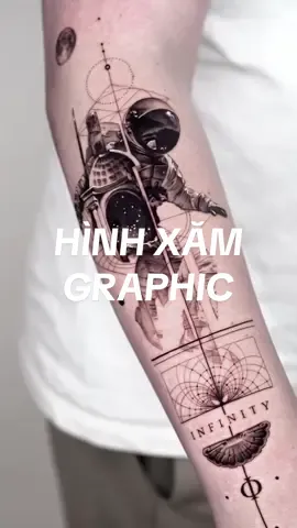 Hình xăm Graphic 🖤  #tattoos #tattoo #tattooidea #tattooideas #hinhxamdep #hìnhxămđẹp #hinhxam #saigontattoo #hinhxamgraphic #graphictattoo 