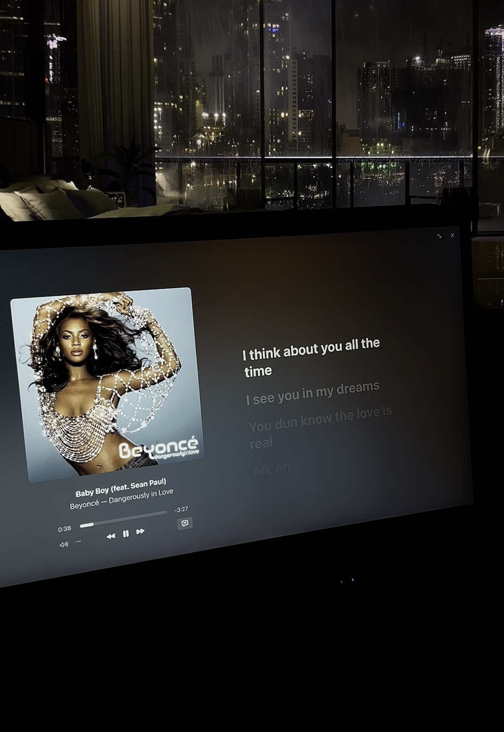 Beyoncé (ft. Sean Paul) - Baby Boy  🎶  #beyonce #seanpaul #beyonceseanpaul #babyboy #fyp #applemusic #lyricsvideo 